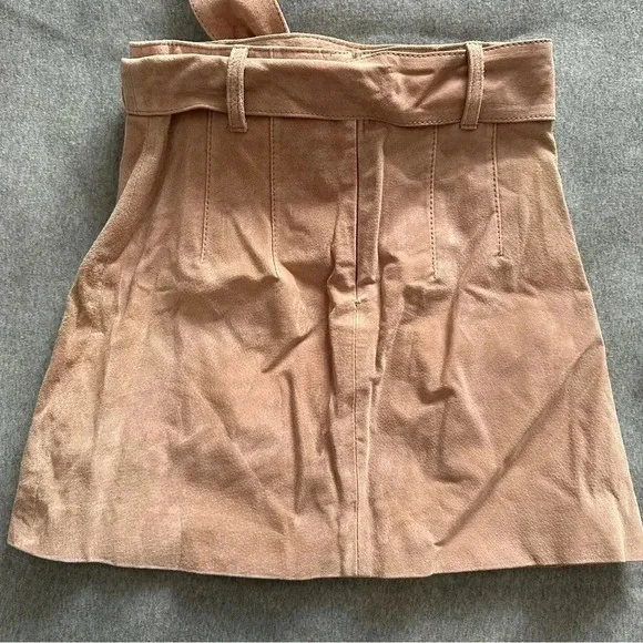 Blank NYC suede mini skirt blush pink size 25 - Picture 6 of 10
